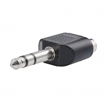 RCA Jack Female to 6.5mm Plug Male Adapter Straight