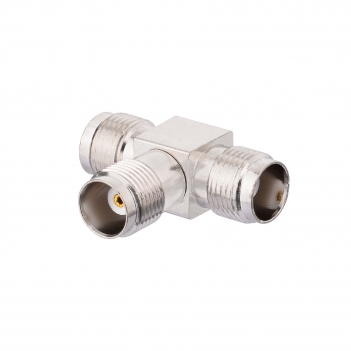 TNC Jack Female to Dual TNC Jack Female Adapter T-Shape