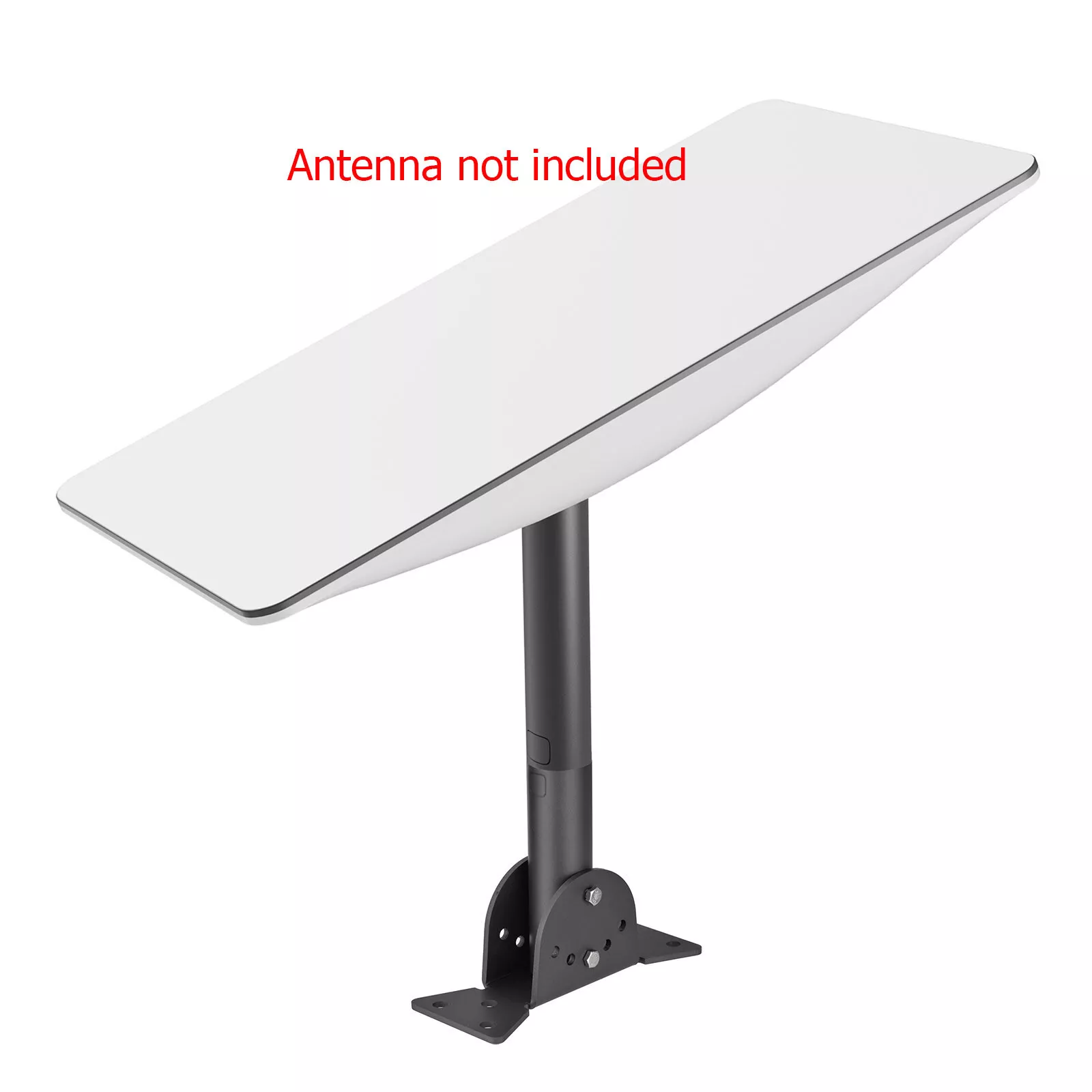 Lightweight Sturdy Adjustable Wall Mount Antenna Bracket Thick Aluminium Alloy Material for Starlink V2 Rectangular Dish