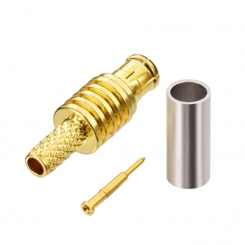 75Ohm MCX Plug Male Connector Crimp for RG179