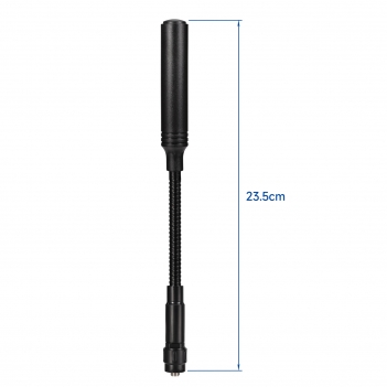 Gooseneck Ham Radio Antenna VHF/UHF 144/430MHz Flexible Amateur Tactical Antenna SMA Female Connector for Kenwood Baofeng UV-5R UV-82 BF-F8HP Two-Way Radios