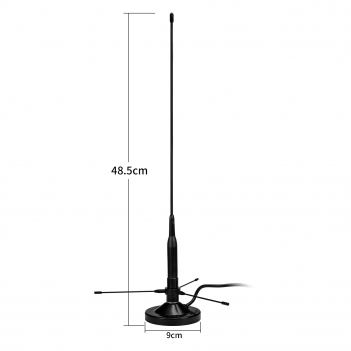 PL259 SO239 Mobile Antenna Ground for BTECH ICOM Kenwood Midland Yaesu TYT AnyTone Radioddity Cobra Uniden VHF UHF PL259 Male Car Mobile Radio Transceiver Enhance Signal