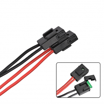 30A 6-pin DC Power Supply Cable 12AWG Short Wave Power Cable for Yaesu Kenwood Icom Alinco Mobile Radio Power Cord