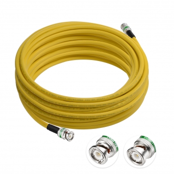 SDI Cable Belden BNC Cable 3G/6G/12G (Belden 1694A)，Supports HD-SDI/3G-SDI/4K/8K，SDI Video Cable Precision Video Cable(1Pcs)