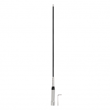 High Gain Mobile Ham Radio Fiberglass Antenna Car Truck Amateur Two Way Radio Dual Band VHF UHF 136-174 MHz 400-470MHz Anti-Rust Antennas