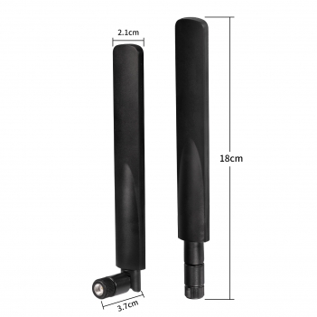 WiFi 2.4GHz 5GHz 6dBi RP-SMA Male Antenna for WiFi Router Wireless Network Card USB Adapter Security IP Camera Video Surveillance Monitor