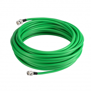 SDI Cable BNC Cable 3G/6G/12G SDI Cable 50ft (Belden 1694A Green), Supports UHD 3G-SDI/6G-SDI/4K/6K Video Decoder Converter, Precision Video Cable