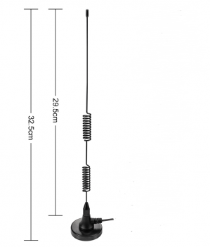 Strong Magnetic Base 14dBi SMA Male 4G LTE Cellular Antenna