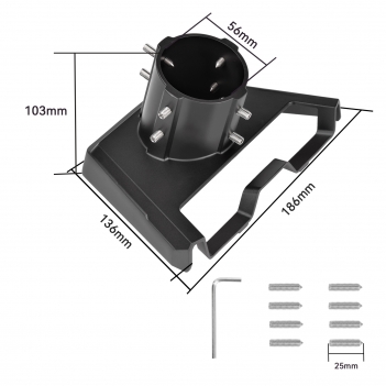 Starlink Gen 3 Pipe Adapter Mounting Kit