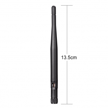 2pcs 2.4GHz/5.8GHz 3dBi Dual Band Omni WIFI Antenna RP-SMA for Wireless Security IP Camera