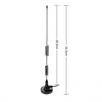 Magnetic base DAB antenna + amplifier