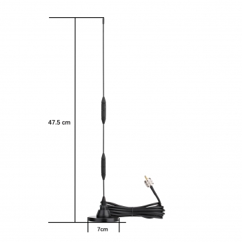 High gain magnetic base Ham Radio Antenna,Get more stable signal transmission