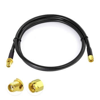 3 Feet SMA Male to SMA Bulkhead Female ALSR240 Extension Cable