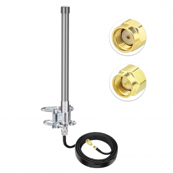 Superbat Outdoor Lora 915mhz Antenna 8dBi with 9.84ft Low Loss ALSR240 Extention Calbe for RAK Nebra Bobcat HNT Helium Hotspot Miner SyncroBit LoraWan