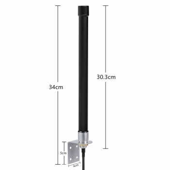 4G LTE Antenna 5dbi Fiberglass Aerial with SMA Female to Dual TS9 Male Cable Compatible with Vodafone O2 Three EE Huawei 4G LTE Router Gateway Modem Hotspot Wireless Router