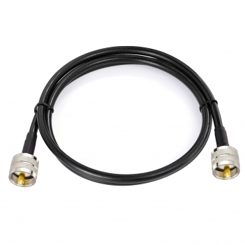 3 Feet PL259 to PL259 ALSR240 Low Loss Extension Cable