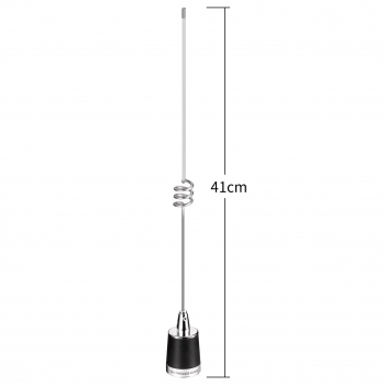 Dual Band VHF UHF 136-174MHz 400-470MHz Mobile Radio NMO Antenna With NMO mounting magnetic base 9 cm diameter for Car Truck Ham Radio Amateur Radio Mobile Radio Two Way Radio Marine VHF Radio