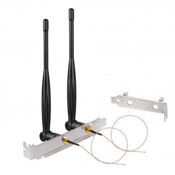 Dual band 2.4GHz, 5.8GHz WiFi Antenna