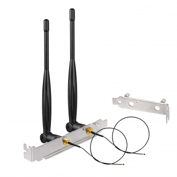 Dual band 2.4GHz, 5.8GHz WiFi Antenna