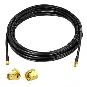 20 Feet SMA Male to SMA Bulkhead Female ALSR240 Extension Cable