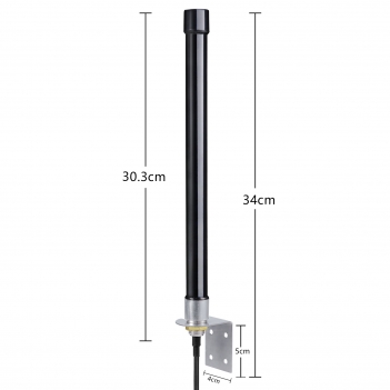 4G LTE Antenna 5dbi Fiberglass Aerial with SMA Female to Dual TS9 Male Cable Compatible with Vodafone O2 Three EE Huawei 4G LTE Router Gateway Modem Hotspot Wireless Router