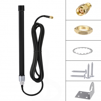 4G LTE Antenna 5dbi Fiberglass Aerial with SMA Female to Dual TS9 Male Cable Compatible with Vodafone O2 Three EE Huawei 4G LTE Router Gateway Modem Hotspot Wireless Router