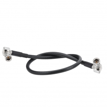 30 CM 1855A HD BNC Jumper Cable 1FT HD SDI 3G 6G Belden 1855A Cable HD BNC Male Right Angle to HD BNC Male Right Angle 75 Ohm Digital Video Cable