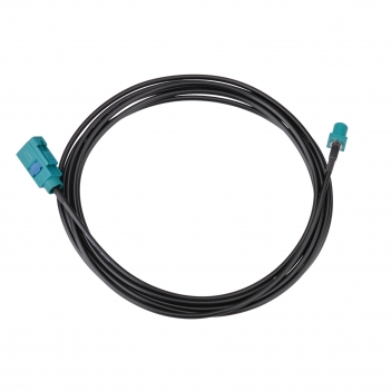 Fakra Z Female to Fakra Z Male Vehicle Antenna Extension Cable 250cm RG174 for Car Stereo GPS Navigation FM AM Radio Sirius XM 4G LTE