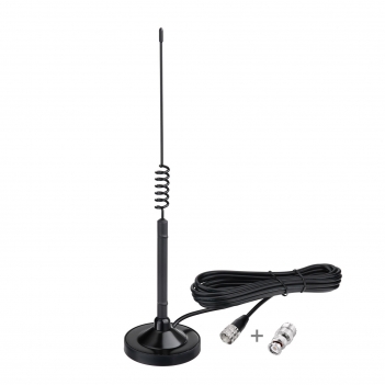 27MHz CB Radio Magnetic Base Antenna PL259 BNC Male 3M RG58