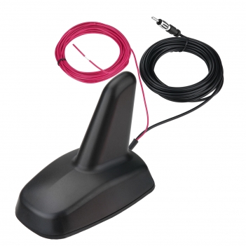 Shark Fin Antenna FM AM for Car Truck RV