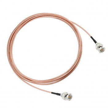 HD 3G SDI Cable 3m 75ohm Thin BNC RG179D Male to Male Double-Shielded Cable for Professional Camcorder SDI Converter CCTV Monitor Security Camera Supports 3G-SDI/HD-SDI/4K/8K