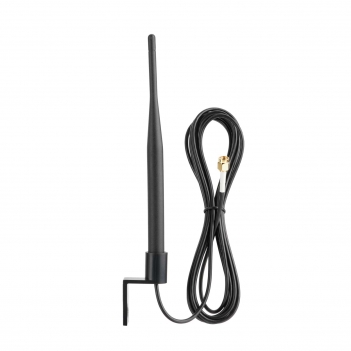 Outdoor 4G LTE Weatherproof Antenna RP-SMA Male 3m RG174 Extension Cable with Mounting Bracket  Compatible with Verizon AT&T T-Mobile Sprint 4G LTE Router Gateway Modem Cellular Trail Camera