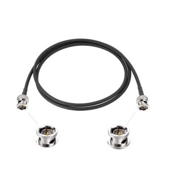 Superbat 3G/6G/12G SDI Cable 30cm BNC Male to Male Belden UVC-25F 75ohm Flexible Double-Shielded Precision Video Cable for Broadcast Camera Professional Camcorder SDI Converter CCTV Monitor