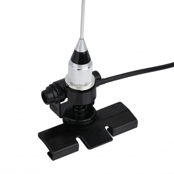 Dual Band VHF UHF Mobile Antenna 136-174MHz & 400-460MHz - 39cm Ham Antenna with Bracket, PL259 Plug and 5m Cable for Two-Way Radios and Amateur Radios