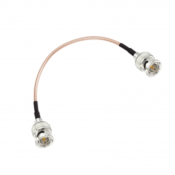 Superbat HD 3G SDI Cable 15cm 75ohm Thin BNC RG179D Male to Male Right Angle Double-Shielded Cable for Professional Camcorder SDI Converter CCTV Monitor Security Camera Supports 4K/8K