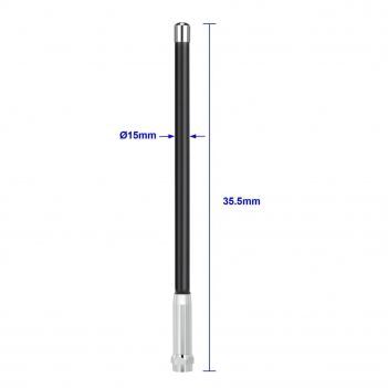 Fibreglass Dual Band Ham Radio Mobile Radio Antenna PL259 VHF UHF 136-174MHz 400-470MHz Amateur antenna