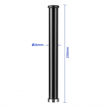 Vehicle Mobile Ham Radio Antenna  Dual Band VHF UHF 136-174MHz 400-470MHz Magnetic Base Mount  Fiberglass Antenna PL259 Male Connector for Car Marine Amateur Radio