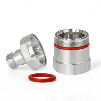 N Jack Female Connector Straight Twist 7/8 inch Flexible 