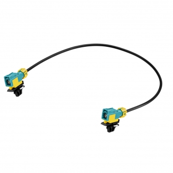 Waterproof Fakra Z Female to Female Extension Cable for Car Stereo Head Unit, Factory Wired Backup Camera, GPS Navigation Antenna Module, Sirius XM Satellite Radio