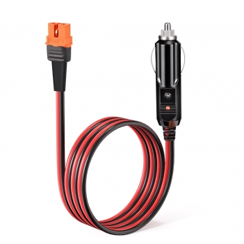 ELFCULB XT60i to Car Cigarette Lighter 14AWG 12V Cigarette Lighter Male Plug Connector Cable for Portable Solar Generator Power Station(5FT)