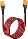 ELFCULB 10AWG 6FT XT60 Extension Cable XT60 Female to Male Connector for RC Battery Portable Power Station Solar Panel(6FT)