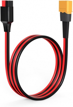 ELFCULB XT60 to Anderson Adapter, 10AWG XT60 Male to Anderson Connector Cable for Portable Power Station UAV RC Battery (2FT)