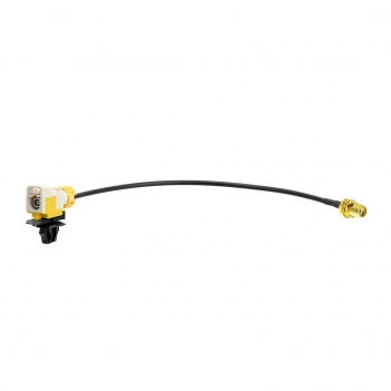 Waterproof Fakra B White Female to SMA Bulkhead Female 25CM LMR100 Cable