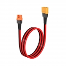 ELFCULB XT60i to XT60 Extension Cable, 10AWG 2FT XT60i Female to XT60 Male Connector for RC Battery Portable Power Station Solar Panel