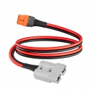 ELFCULB 10AWG 2FT Anderson SB50 Battery Quick Connect/Disconnect to XT60i Female Cable SB50-XT60I Connector Cable for RC Battery Solar Panel and Solar Portable Power Station