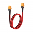ELFCULB XT60 Female to Female Extension Cable 10AWG 2FT - Heavy Duty Power Cord for RC Cars, Batteries, and Portable Power Stations
