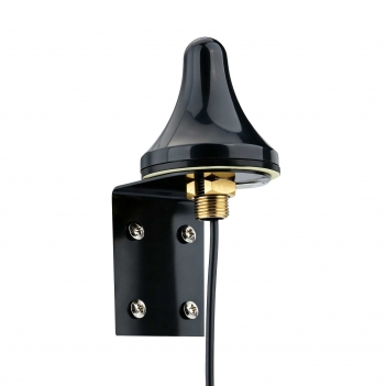 G LTE Antenna 700-2700MHz SMA Male 4dBi with Bracket;Ø46mm Cone Mount Antenna, 1m RG174 Cable, L-Bracket & 4x M3 Screws, for 4G Router Modem Vehicle Gateway IoT Trail Camera